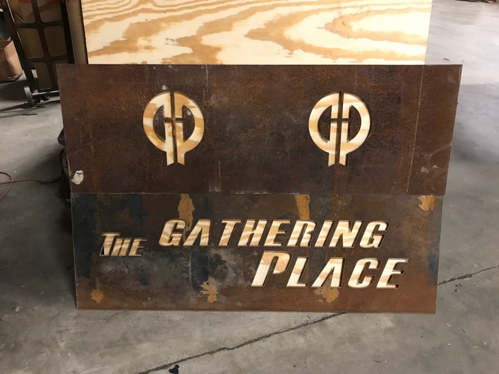 Gathering Place Sign