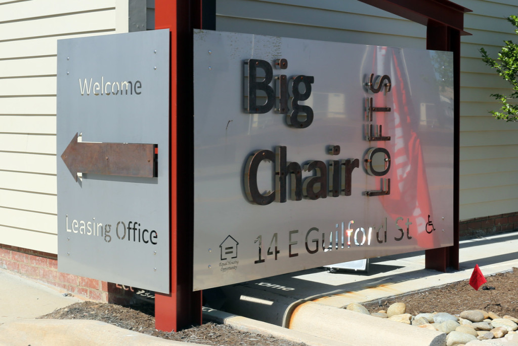 Rehab-Big Chair Lofts Signs