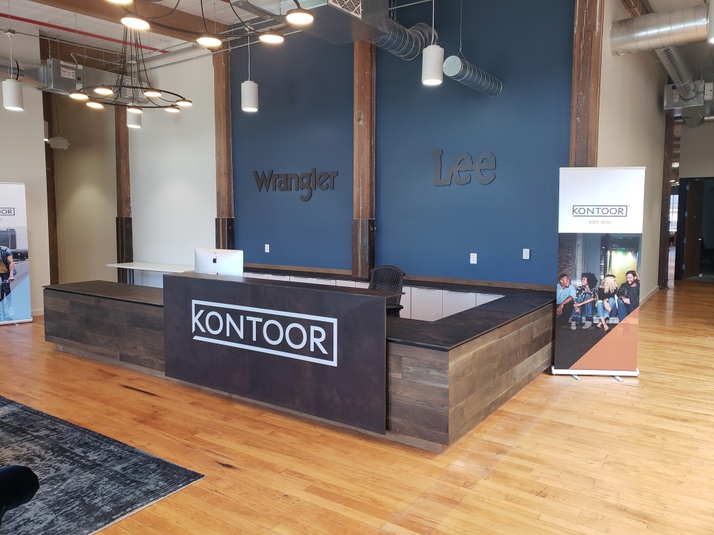 Viator Construction Kontoor Office countertops